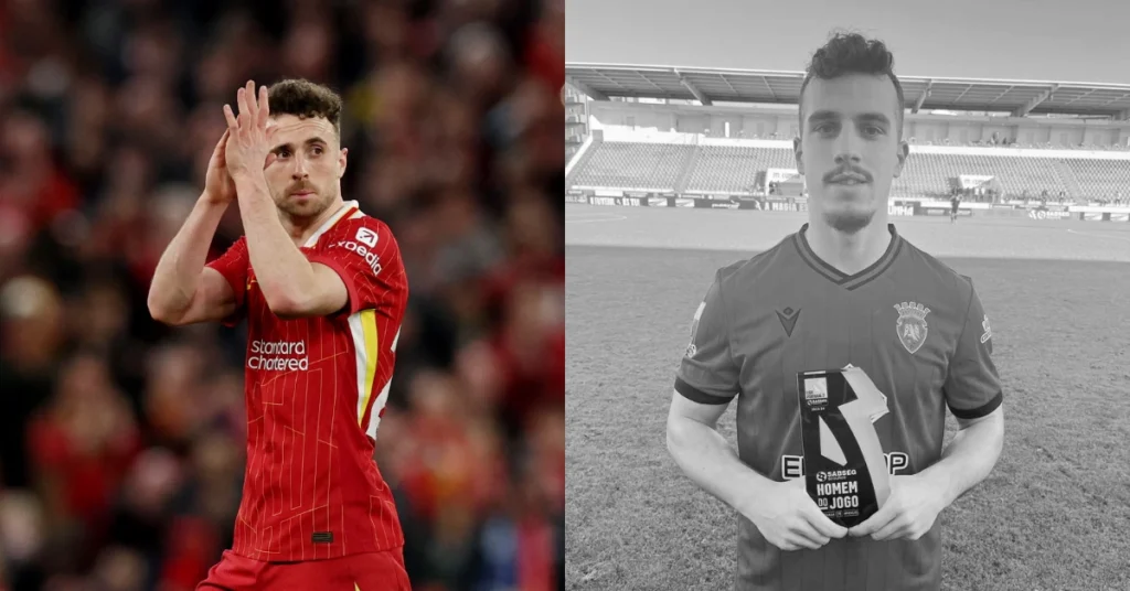 Diogo Jota and his brother Andre Silva died