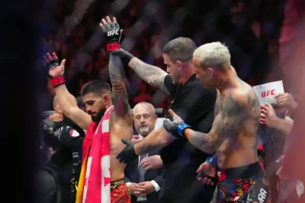 “My real goal always was,” Ilia Topuria Revealed Name Of The Fighter He Wanted To Fight At UFC 317 Ilia Topuria after winning the belt at UFC 317