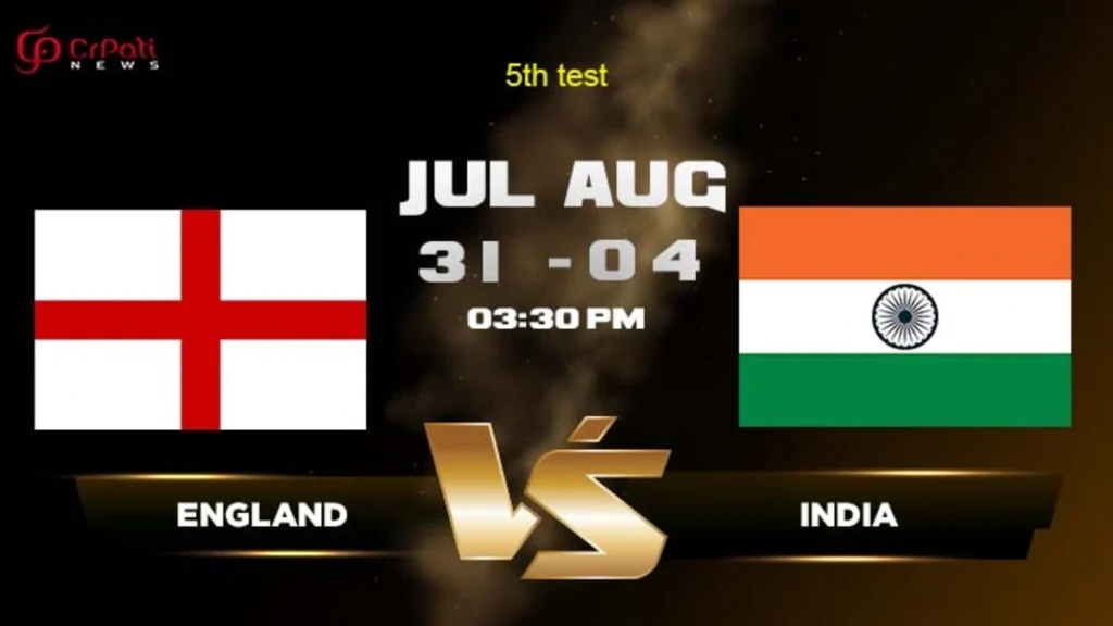 IND vs ENG 5th Test Match