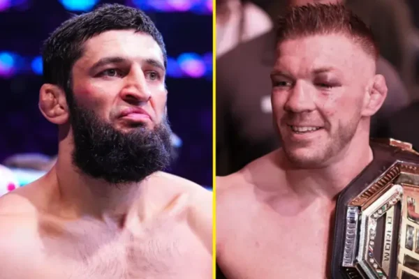 “DDP By Accident”, MMA Fans Hilariously Previews Khamzat Chimaev vs Dricus du Plessis Fight At UFC 319 Dricus du Plessis and Khamzat Chimaev