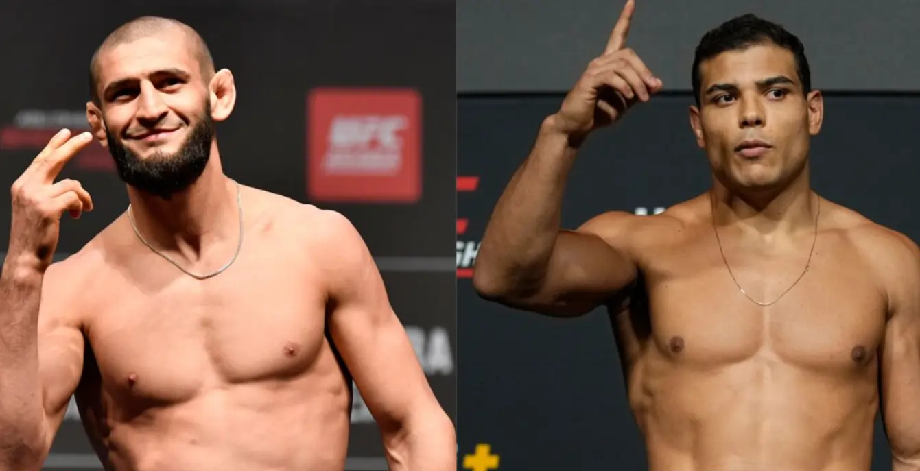 Paulo Costa and Khamzat Chimaev