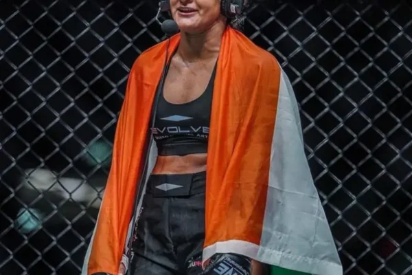 List Of Active Indian MMA Fighters In ONE Championship Ritu Phogat after her fight in the ONE FC