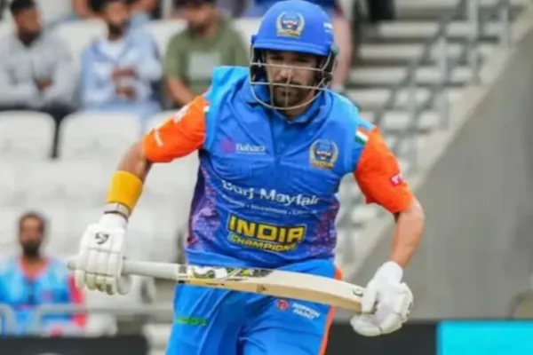 WCL 2025: IND C vs WI C| Match Results| Scorecard| POTM Robin Uthappa during a WCL match