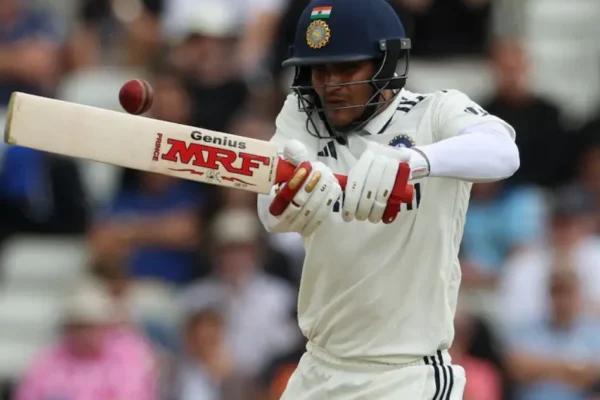 IND vs ENG, 2nd Test, Day 4: Shubman Gill Set New Test Record As India Eyeing A Victory In 2nd Test Match Shubman Gill while hitting a shot during a test match