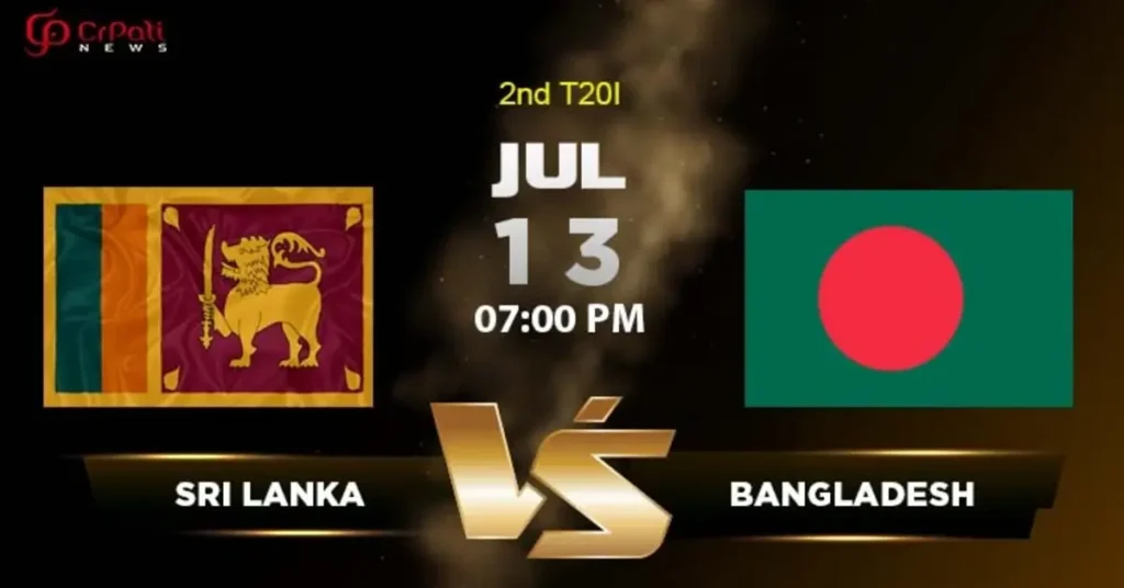 SL vs BAN 2nd T20I