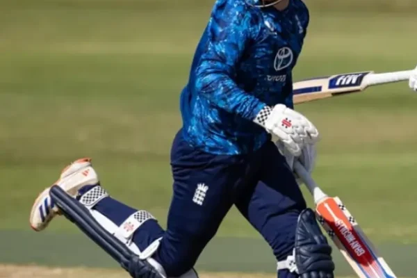 IND U19 vs ENG U19, 2nd ODI: ENG U19 Equals ODI Series 1-1 In Last Over Thriller Thomas Rew during a match