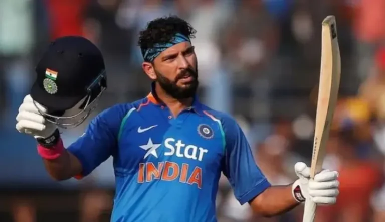 Yuvraj Singh during a match